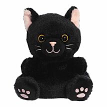 Palm Pals Twilight Black Cat Halloween Soft Toy
