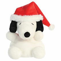 Palm Pals Peanuts Santa Snoopy Christmas Soft Toy