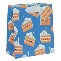 Kate McFarlane Cakey Blue Medium Gift Bag