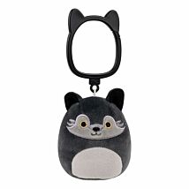 3.5” Dmitri the Grey Wolf Clip-On Plush