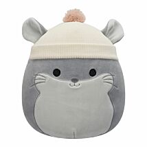 7.5” Camilo The Grey Chinchilla with Beanie Plush