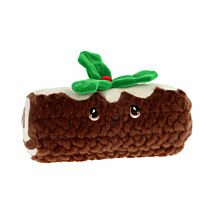 Keeleco Yule Log 20cm Christmas Soft Toy