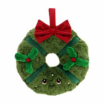 Keeleco Wreath 22cm Christmas Soft Toy