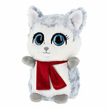Mini Motsu Husky 10cm Christmas Soft Toy