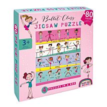 Ballerina Set of 4 Jigsaw Puzzles