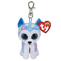 Helena Husky Beanie Boo Clip