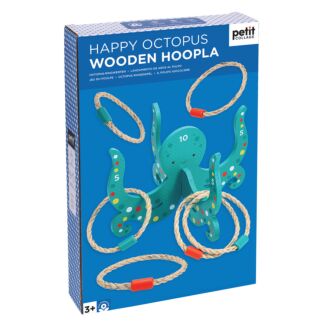 Happy Octopus Wooden Hoopla