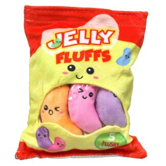 Jelly Fluffs Plush Snack Bag