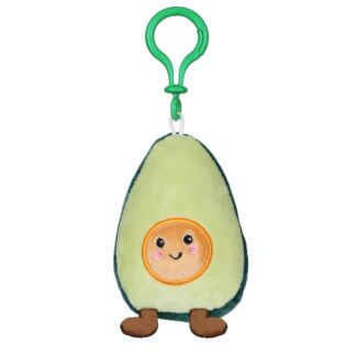 Softlings Foodies Avocado Plush Key Clip