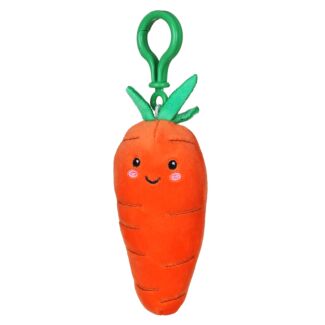 Softlings Foodies Carrot Plush Key Clip