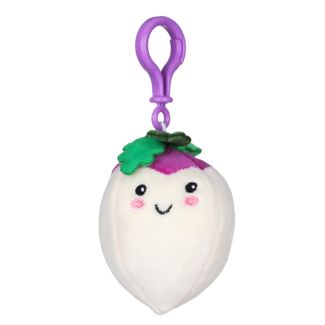 Softlings Foodies Turnip Plush Key Clip