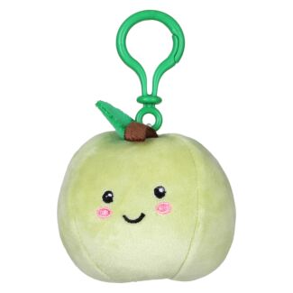 Softlings Foodies Apple Plush Key Clip