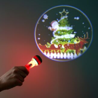 Assorted Christmas Projector Torch