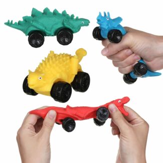 Assorted Dinosaur Stretchy Sand Racers
