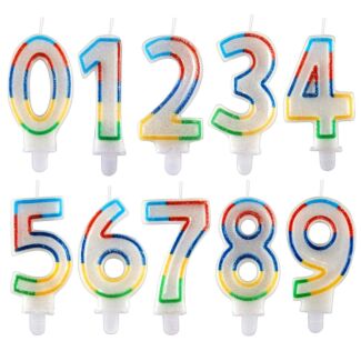 Number Birthday Candle - Select Design