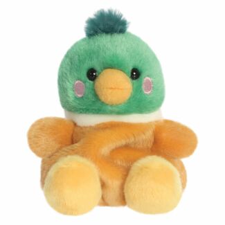 Palm Pals Puddles Mallard Duck Soft Toy