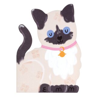 Siamese Cat Small Greeting Card