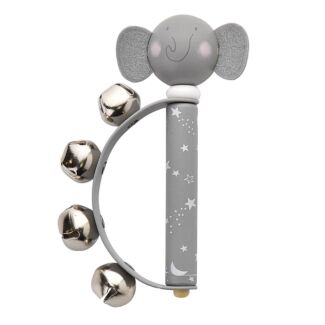 Bambino Wooden Toy Elephant Handbell Musical Toy