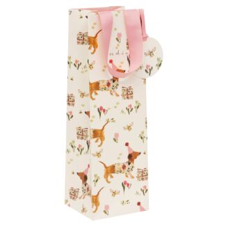 Stephanie Dyment Birthday Sausage Dogs Bottle Gift Bag