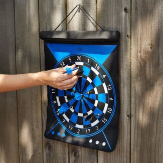 Reversible Roll Up Dartboard Game