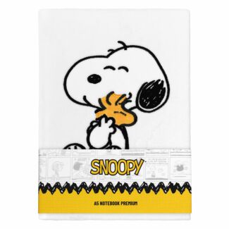 Snoopy A5 Plush Notebook