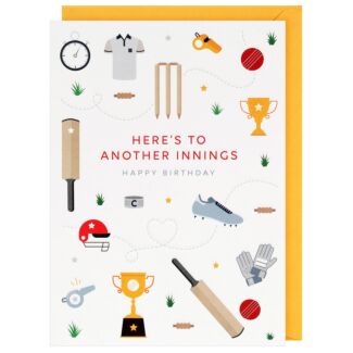 I’mPressed ‘Another Innings’ Cricket Birthday Card
