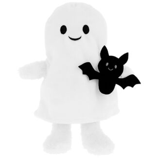 Keeleco Ghost with Bat 16cm Halloween Soft Toy