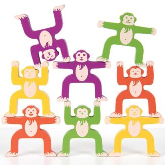 Retro Games Balancing Monkeys Game