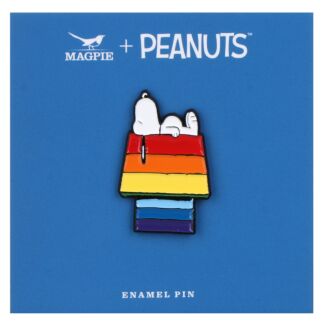 Peanuts Rainbow House Snoopy Pin Badge