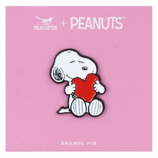 Peanuts Heart Snoopy Pin Badge