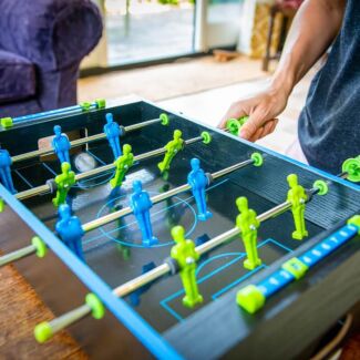 Neon Tabletop Football