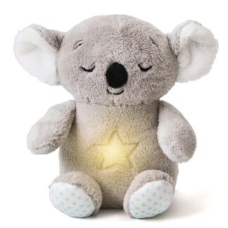 Snoozies 30cm Sleepy Koala Plush With Breathing Tummy