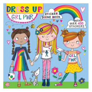 GRL PWR Sticker Scene Book
