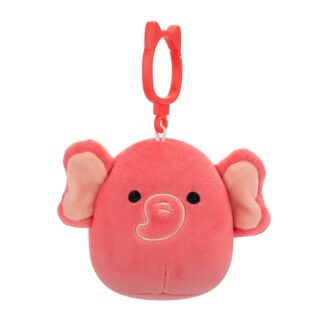 3.5” Kyla The Pink Elephant Clip-On Plush