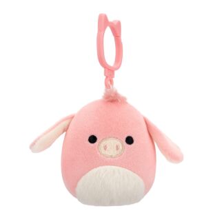 3.5” Maudie The Pink Donkey Clip-On Plush