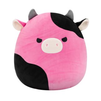 12” Pollyanna The Black And Pink Cow Plush