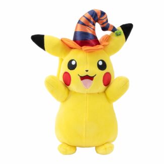 8” Pikachu with Witches Hat Halloween Plush