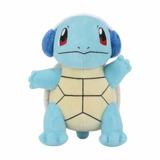 8” Squirtle with Ear Muffs Christmas Plush