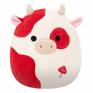 7.5” Claudio The Red Mushroom Cow Plush