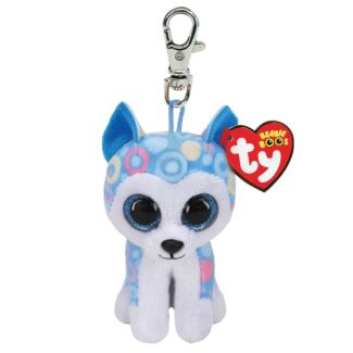 Helena Husky Beanie Boo Clip