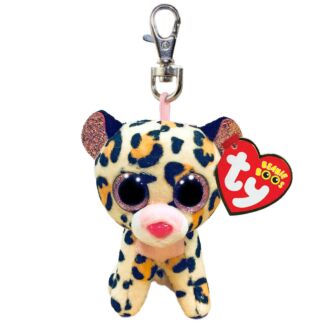 Livvie Leopard Beanie Boo Clip