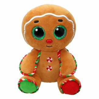 Snaps Gingerbread - 6” Christmas Beanie Boo