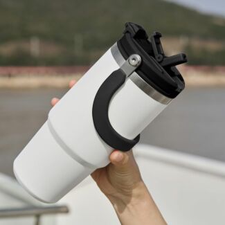 Roam 30oz Travel Tumbler with Flip Straw & Sip Lid - Select Colour