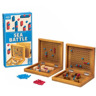 Sea Battle Wooden Game