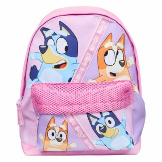 & Bingo Pink Webbing Backpack