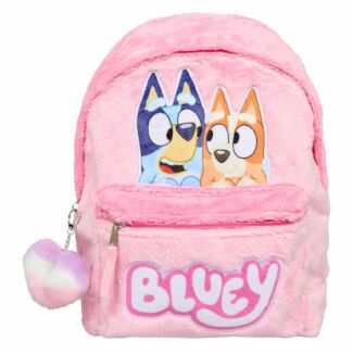 Plush Pink Backpack